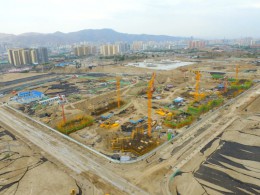 蘭州恒大山水城項(xiàng)目D、E地塊土石方工程施工